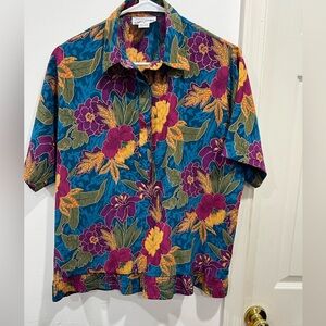 Alfred dunner women blouse size12. E-9